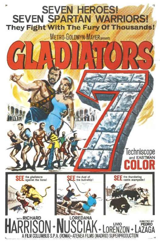 فيلم Gladiators 7 1962 مترجم اون لاين